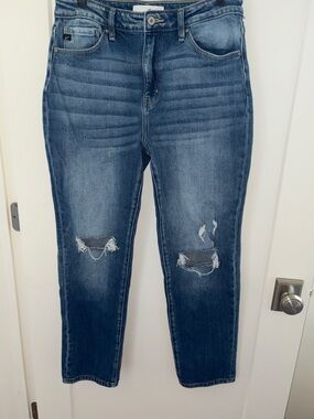 NWOT KanCan KC92412M high rise straight leg jeans 11/29